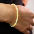 Noble Opal Bracelet - 4mm/19cm (E)