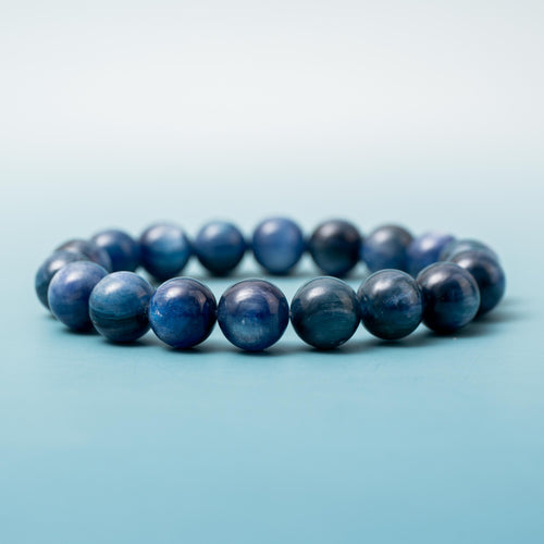 Blue Kyanite Bracelet - 10mm/17.5cm