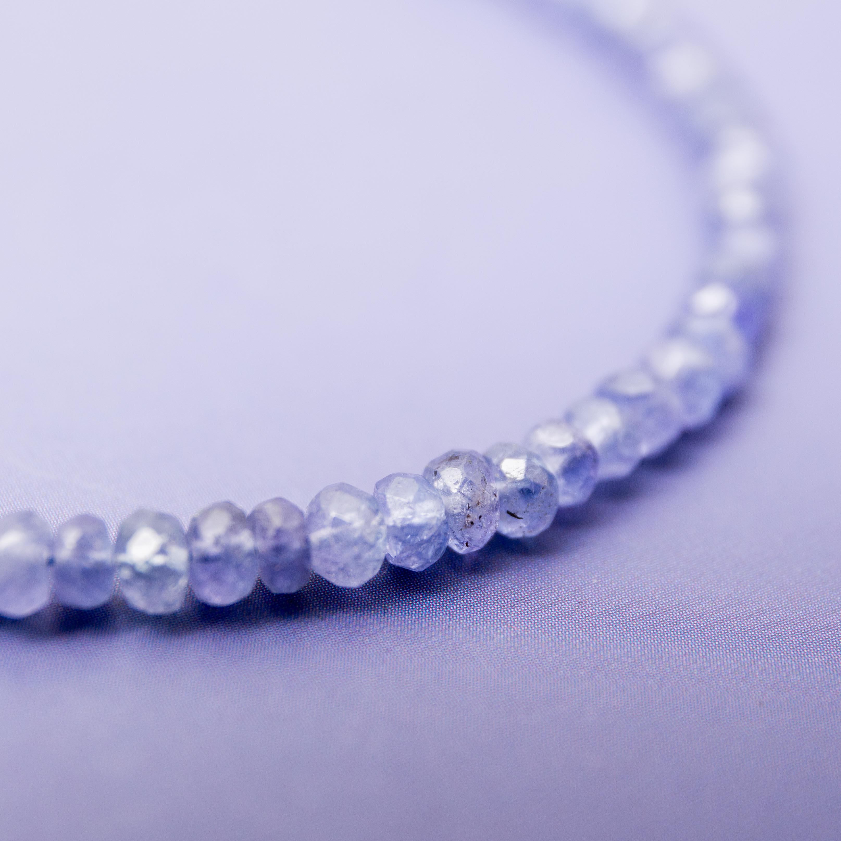 Tanzanite Bracelet - 4mm/18cm