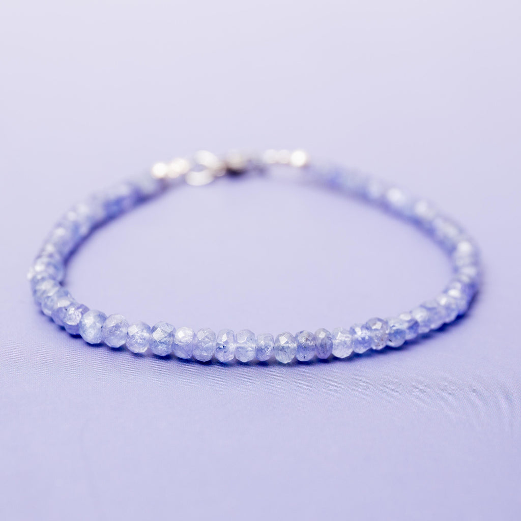 Tanzanite Bracelet - 4mm/18cm