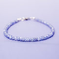Tanzanite Bracelet - 4mm/18cm