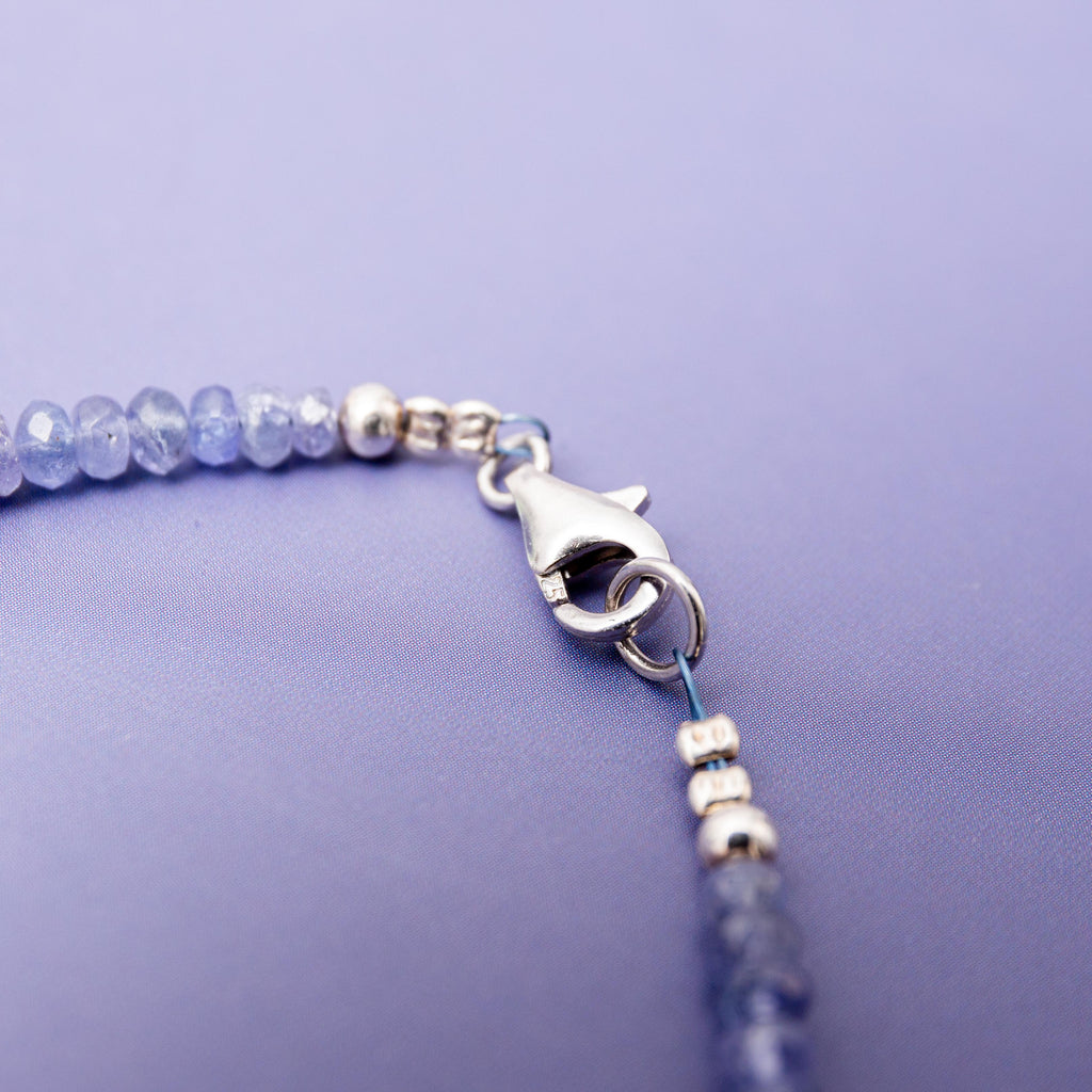 Tanzanite Bracelet - 4mm/18cm
