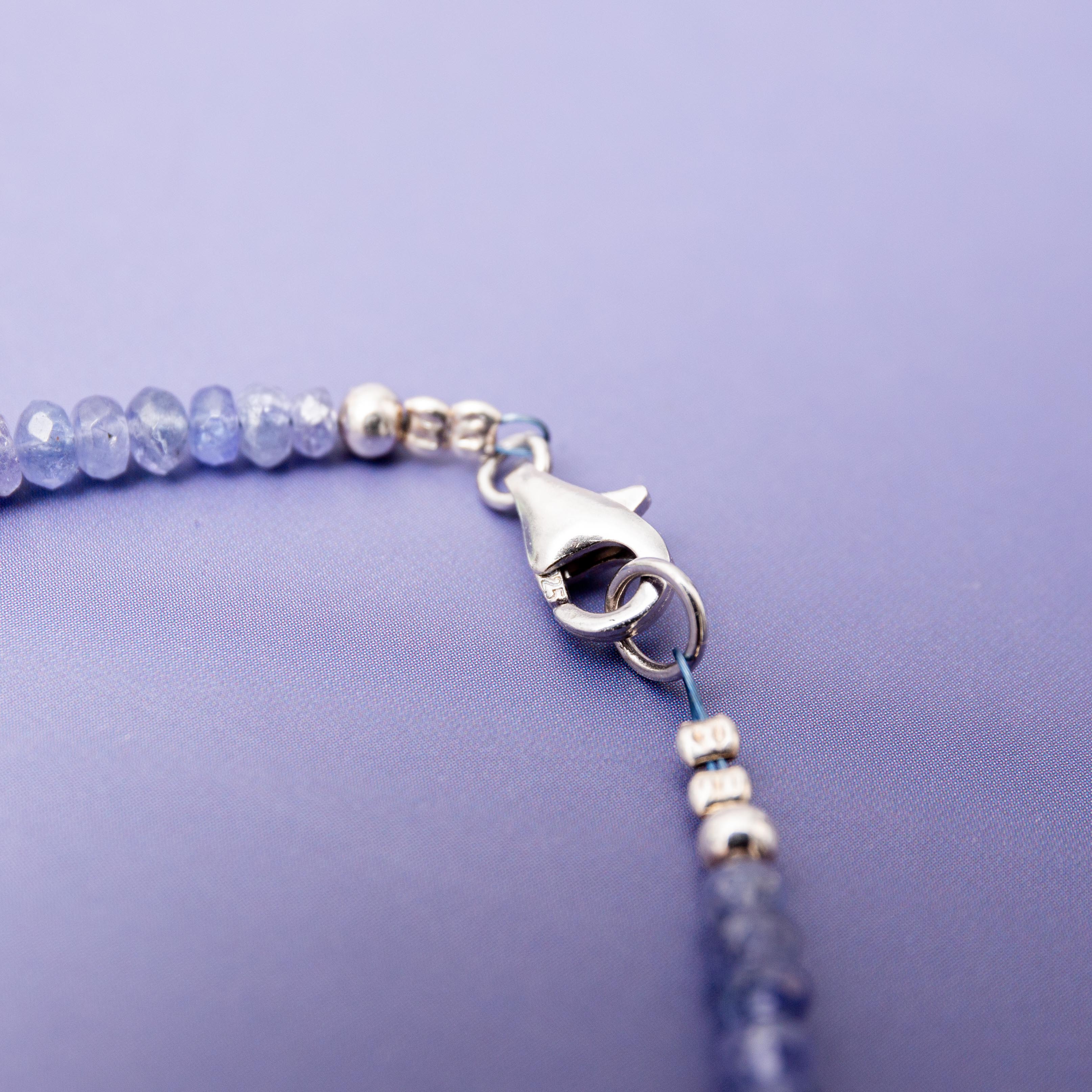 Tanzanite Bracelet - 4mm/18cm