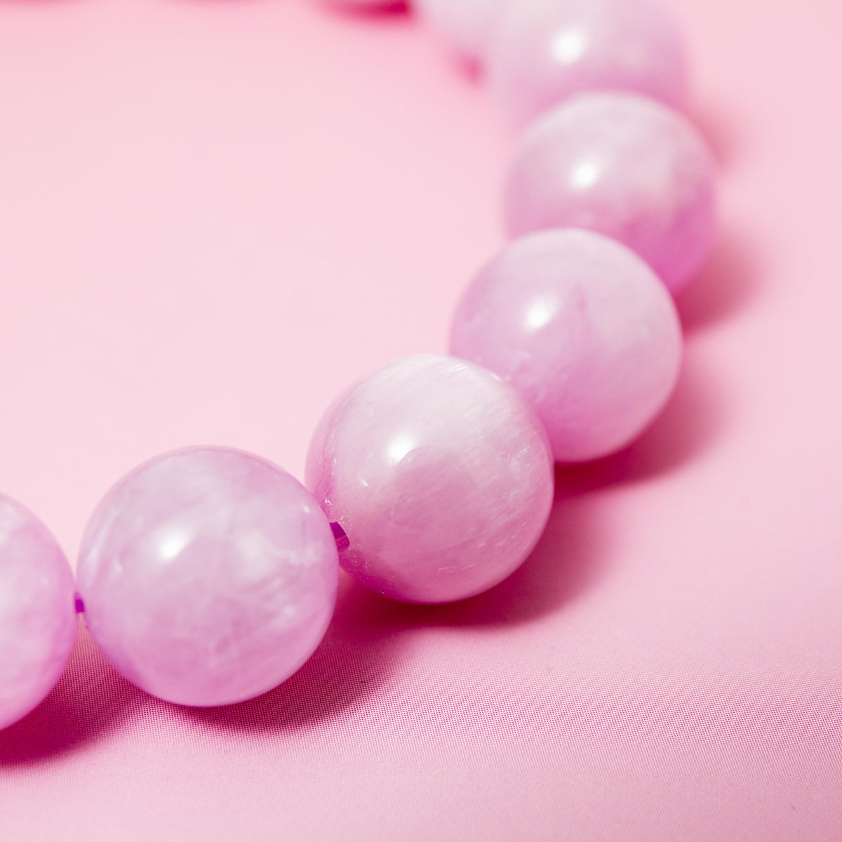 Kunzite Premium Bracelet - 13 mm 17cm (A)