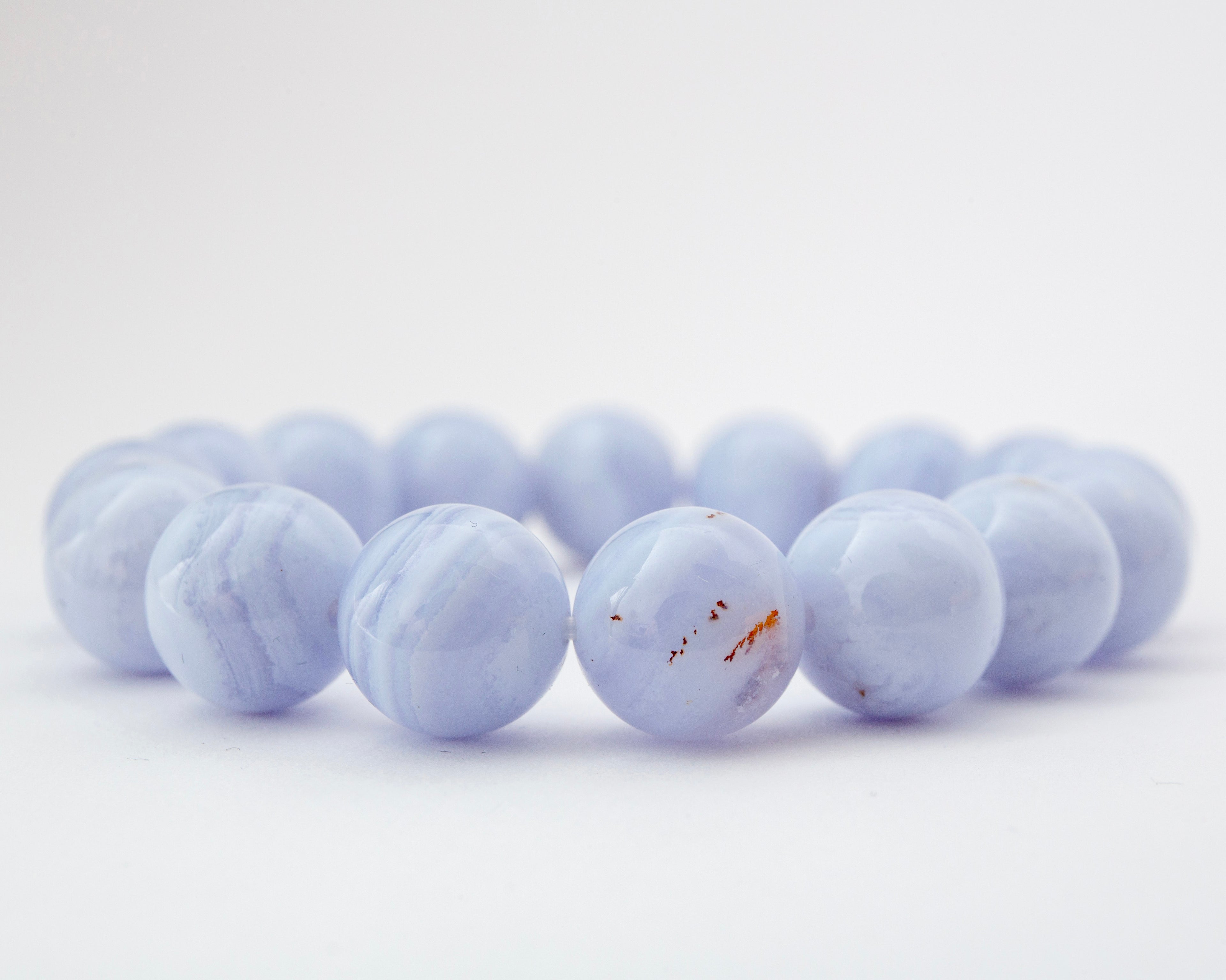 Blue Chalcedony 10.5mm