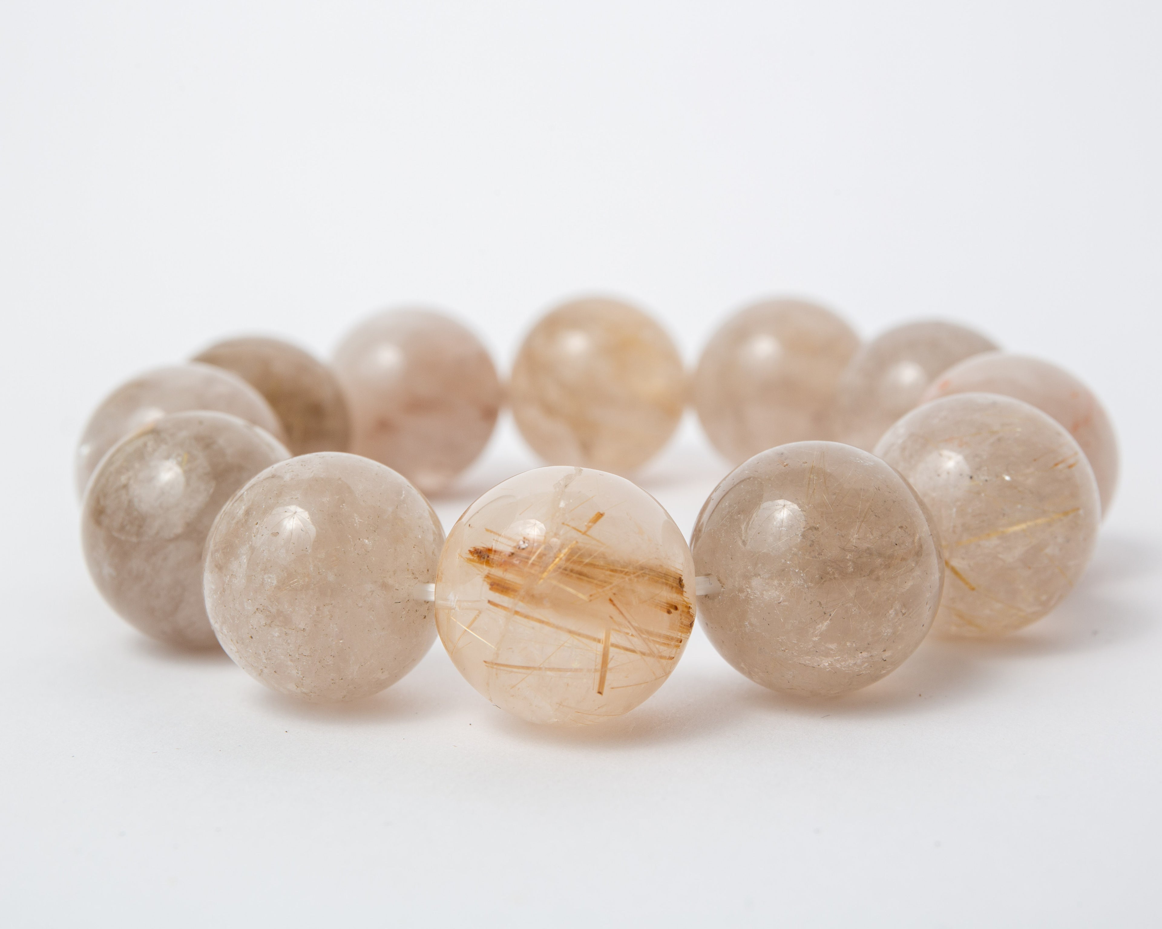 Gold Rutilated Quartz 20mm