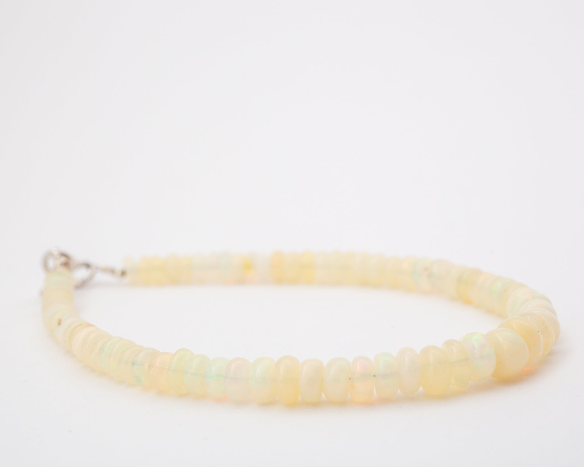 White AA Opal 5x2mm