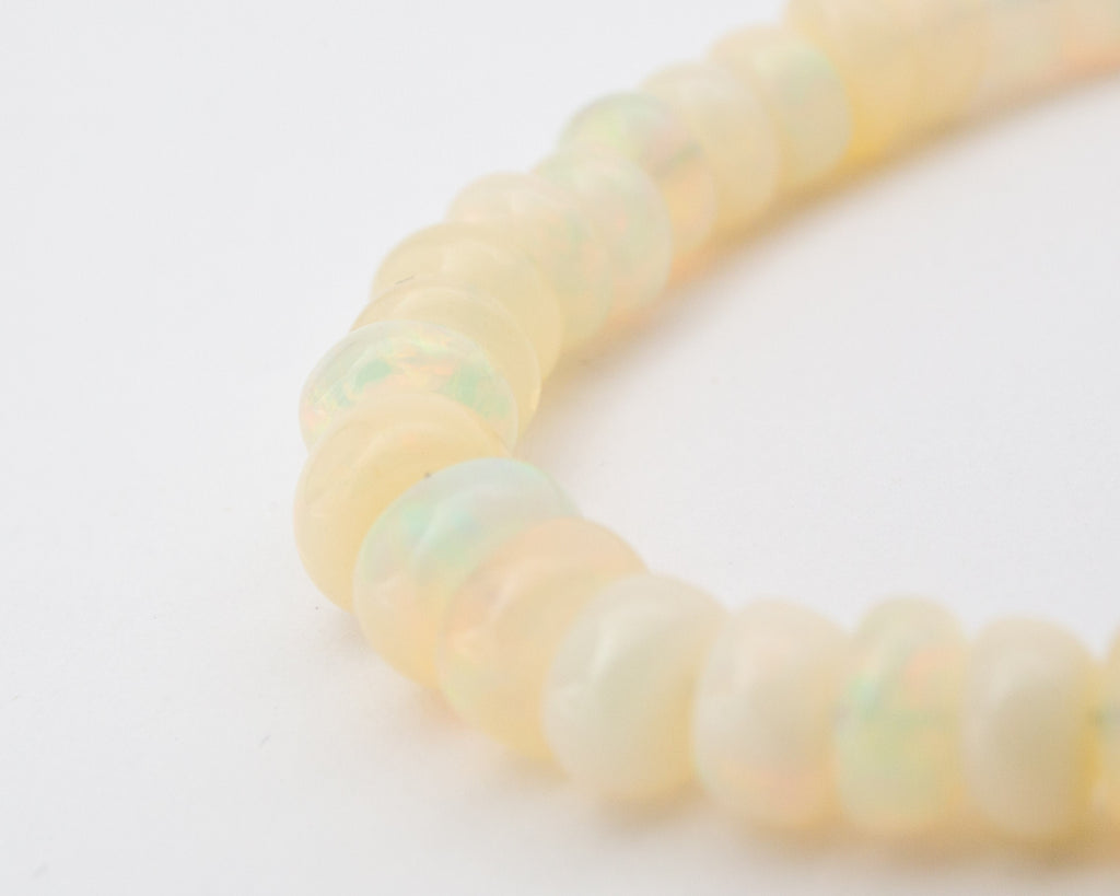 White AA Opal 5x2mm