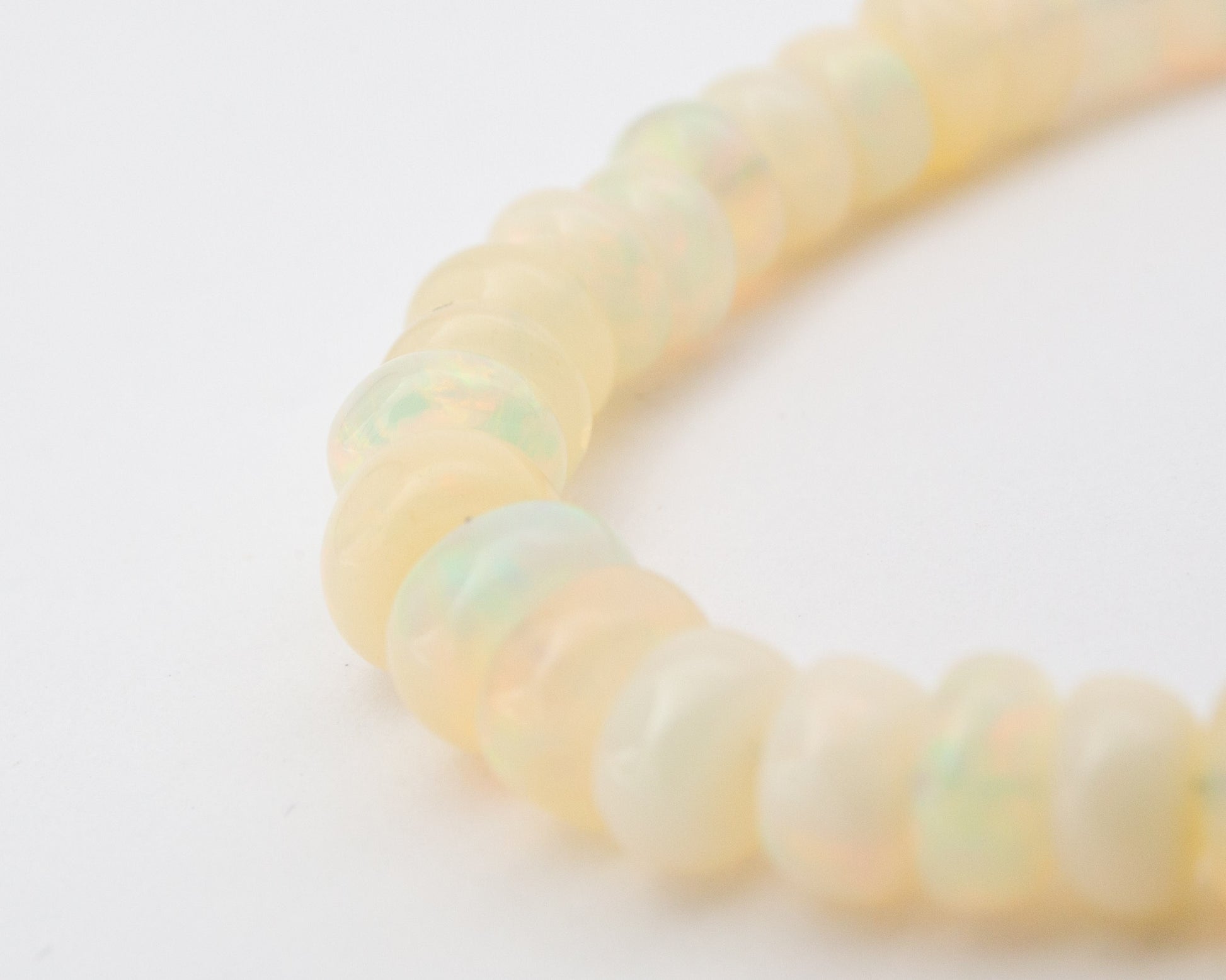 White AA Opal 5x2mm