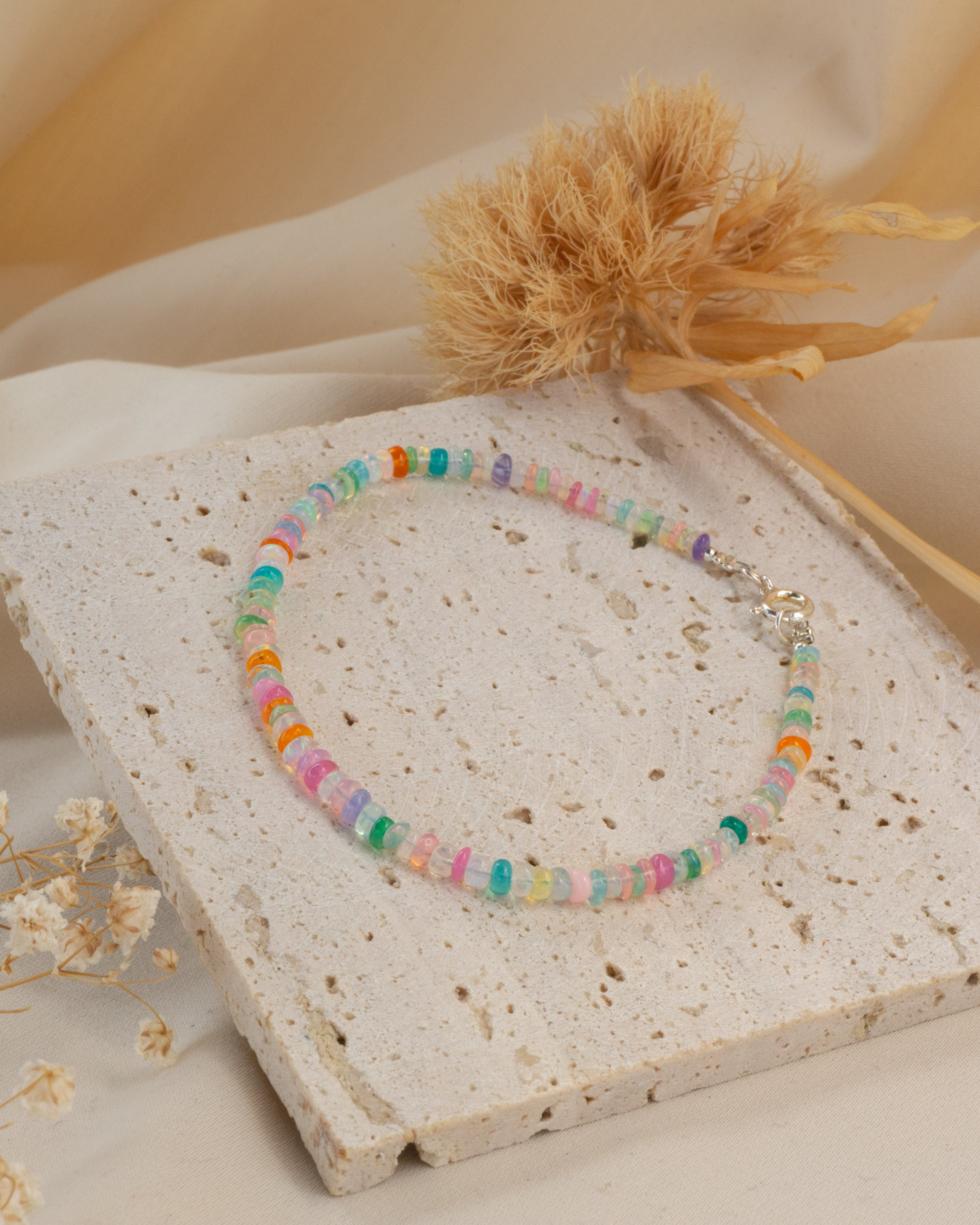 Colored AA Opal 3x1.5mm