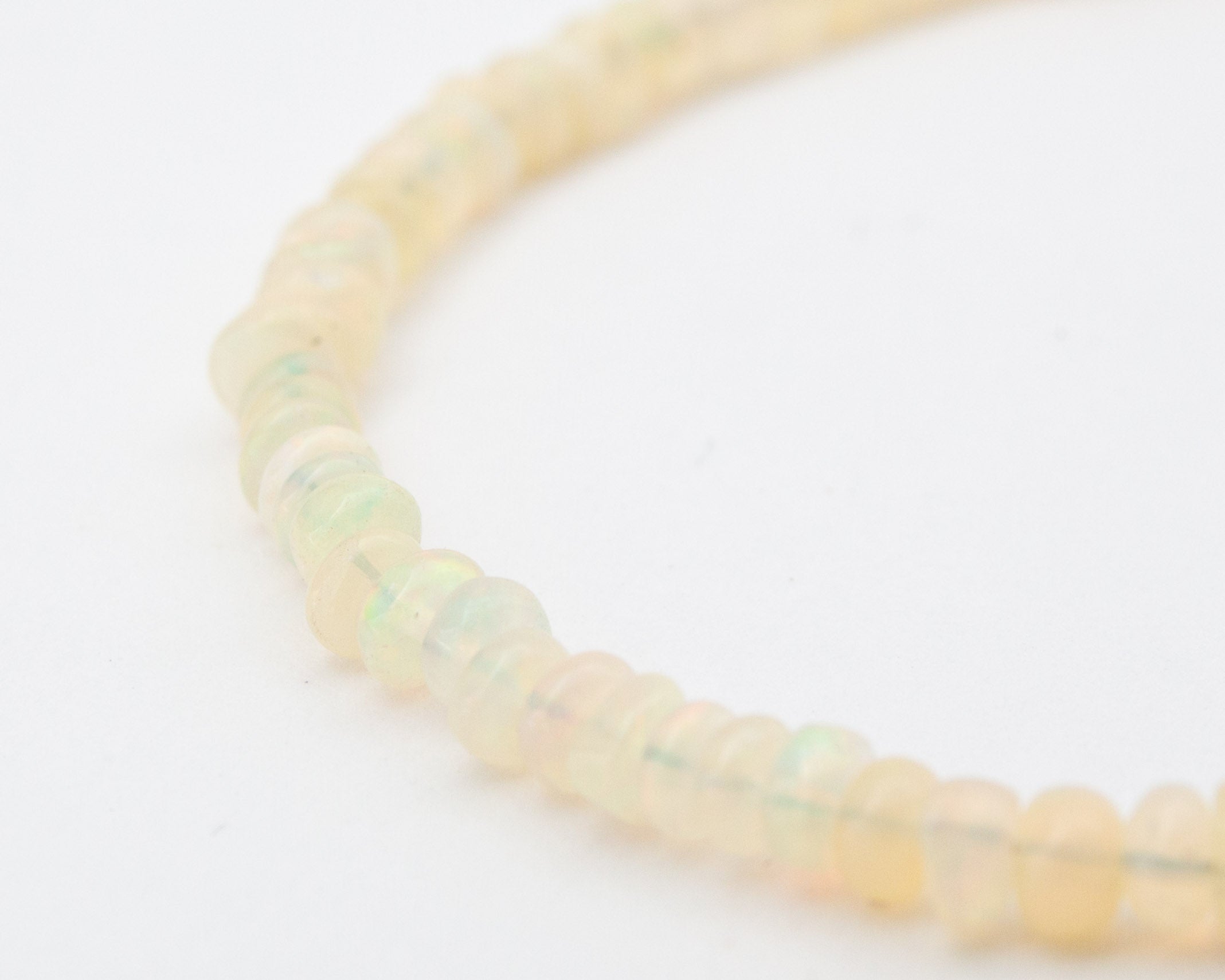 White AA Opal 2x1.5mm