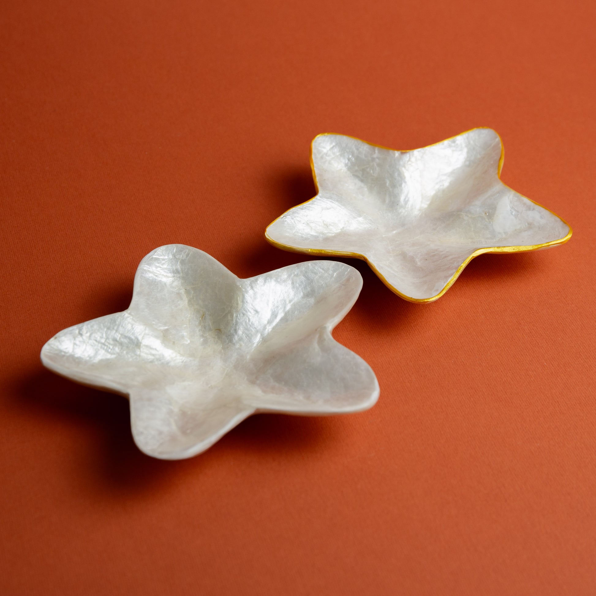 Gyöngyház tál 12cm (Csillag) - Balinéz kollekció