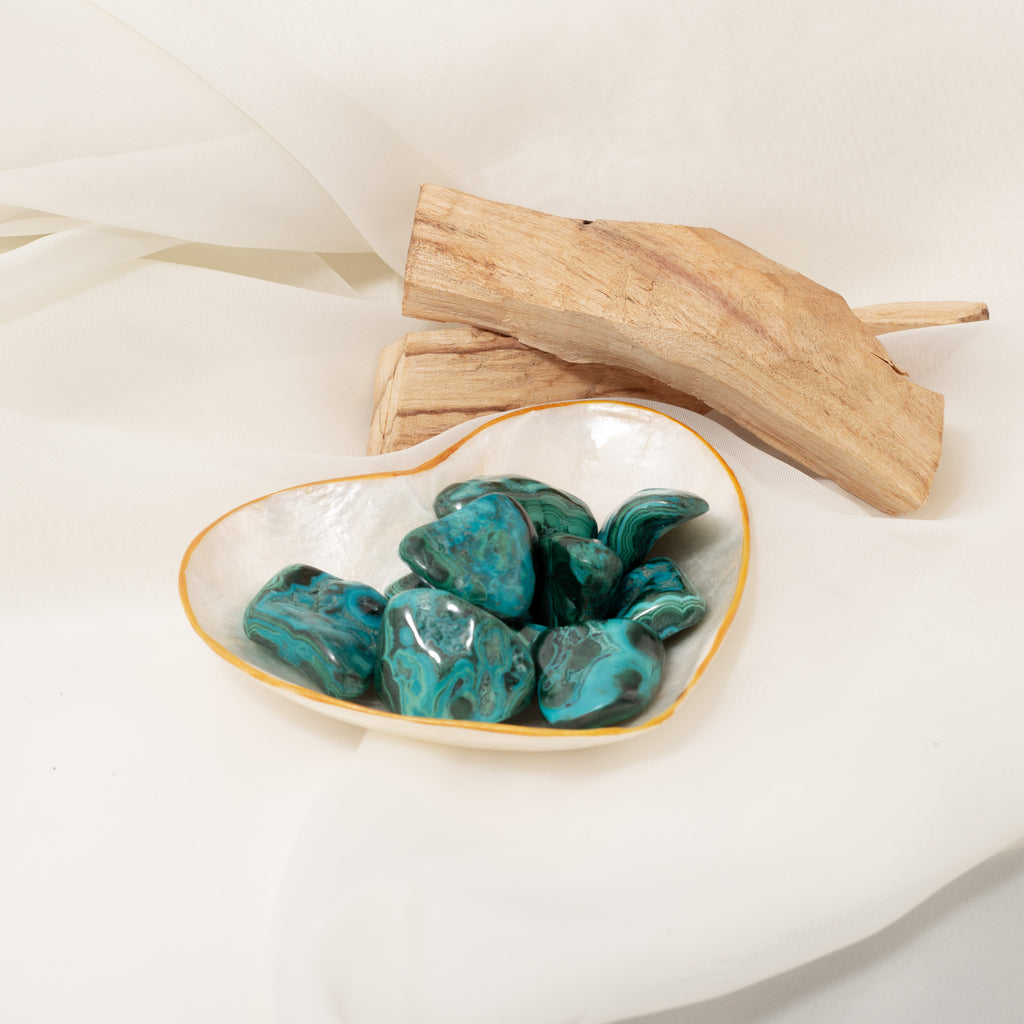 Gyöngyház tál Szett (3 db) - Balinéz kollekció