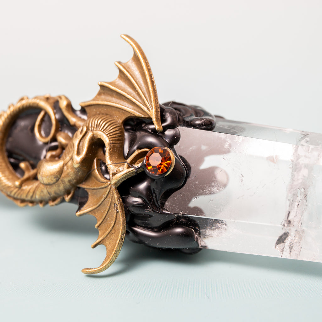 Crystal magic wand Clear Quartz - 25cm