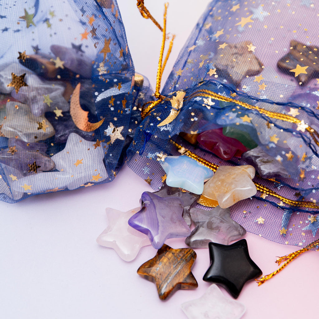 Crystal Star Mix 2cm - 20pcs