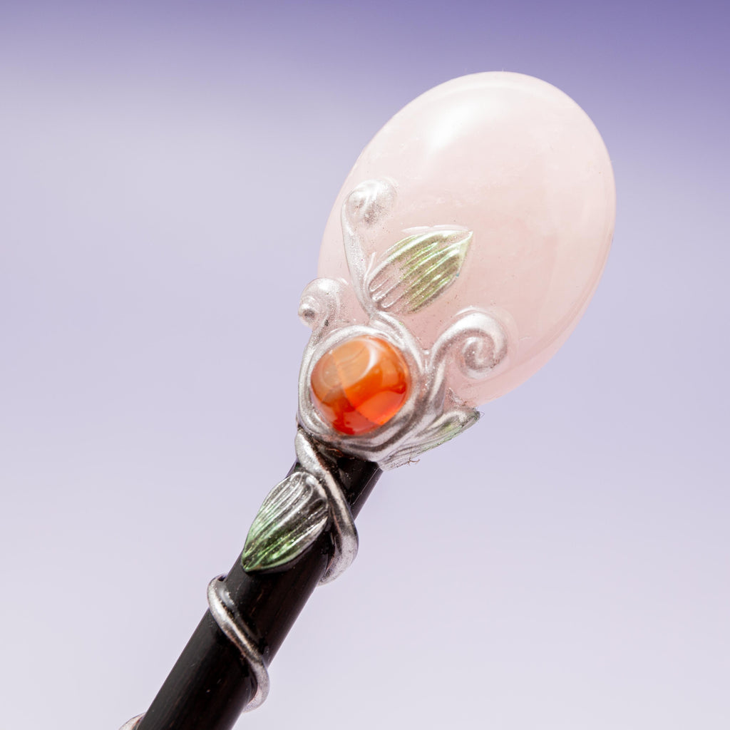 Rose Quartz Magic Wand - 25 cm (A3)