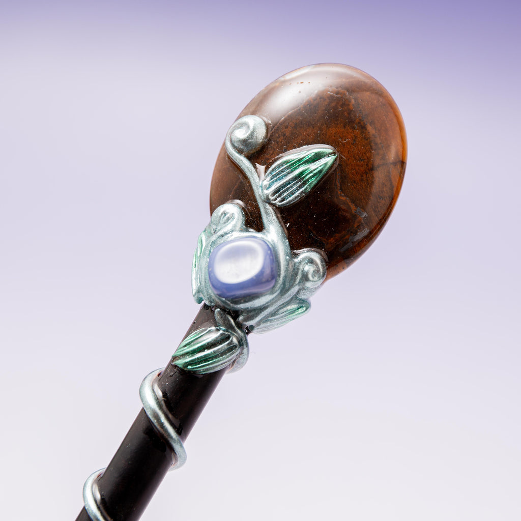 Tiger's Eye Magic Wand - 25cm (A4)