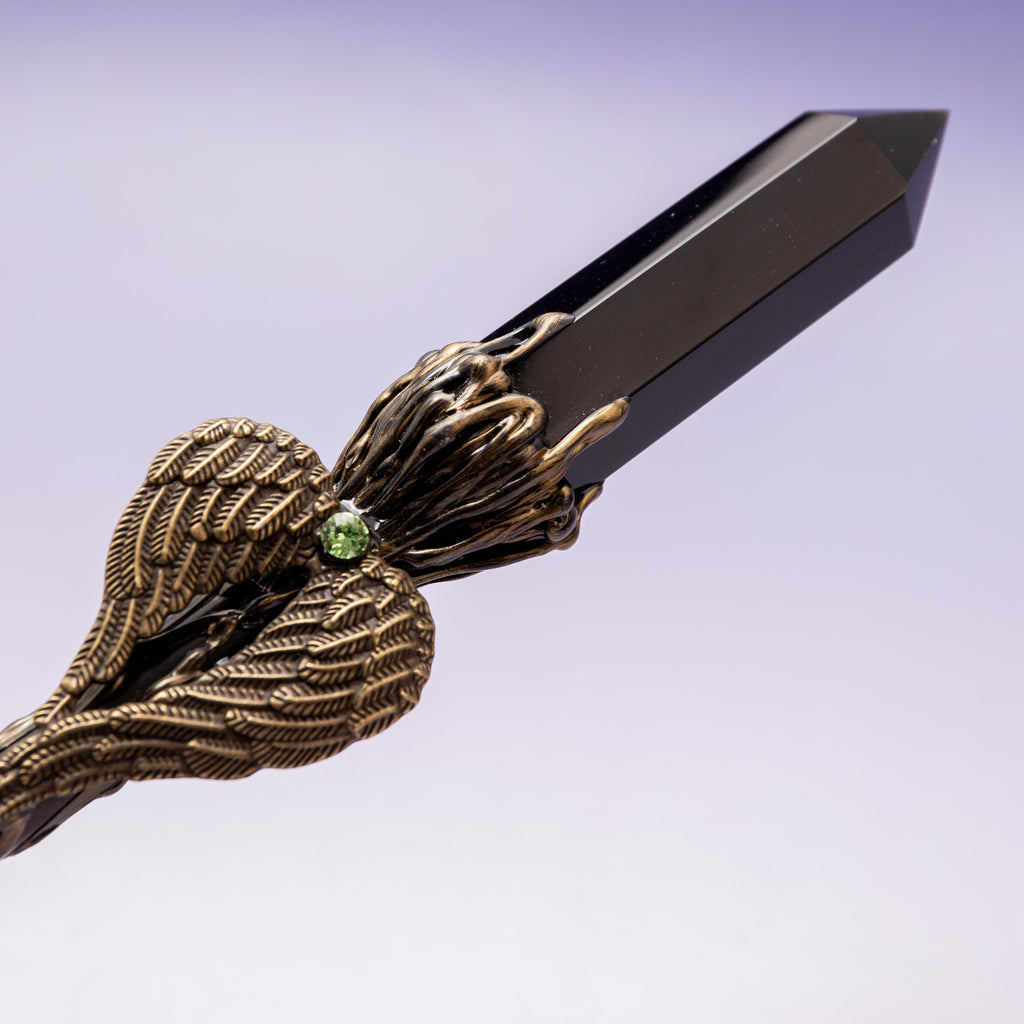 Obsidian Magic Wand - 34cm (D2)