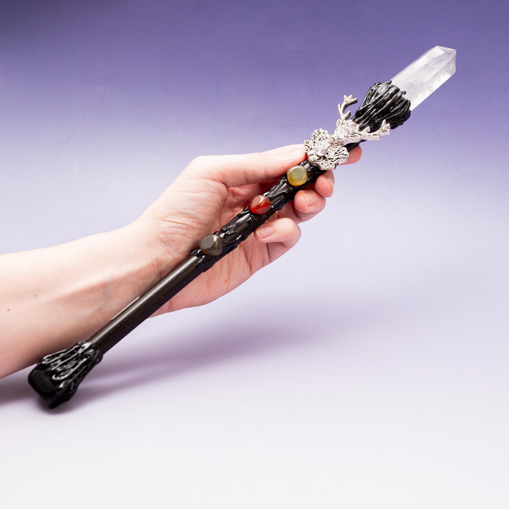 Clear Quartz Magic Wand - 33cm (D3)