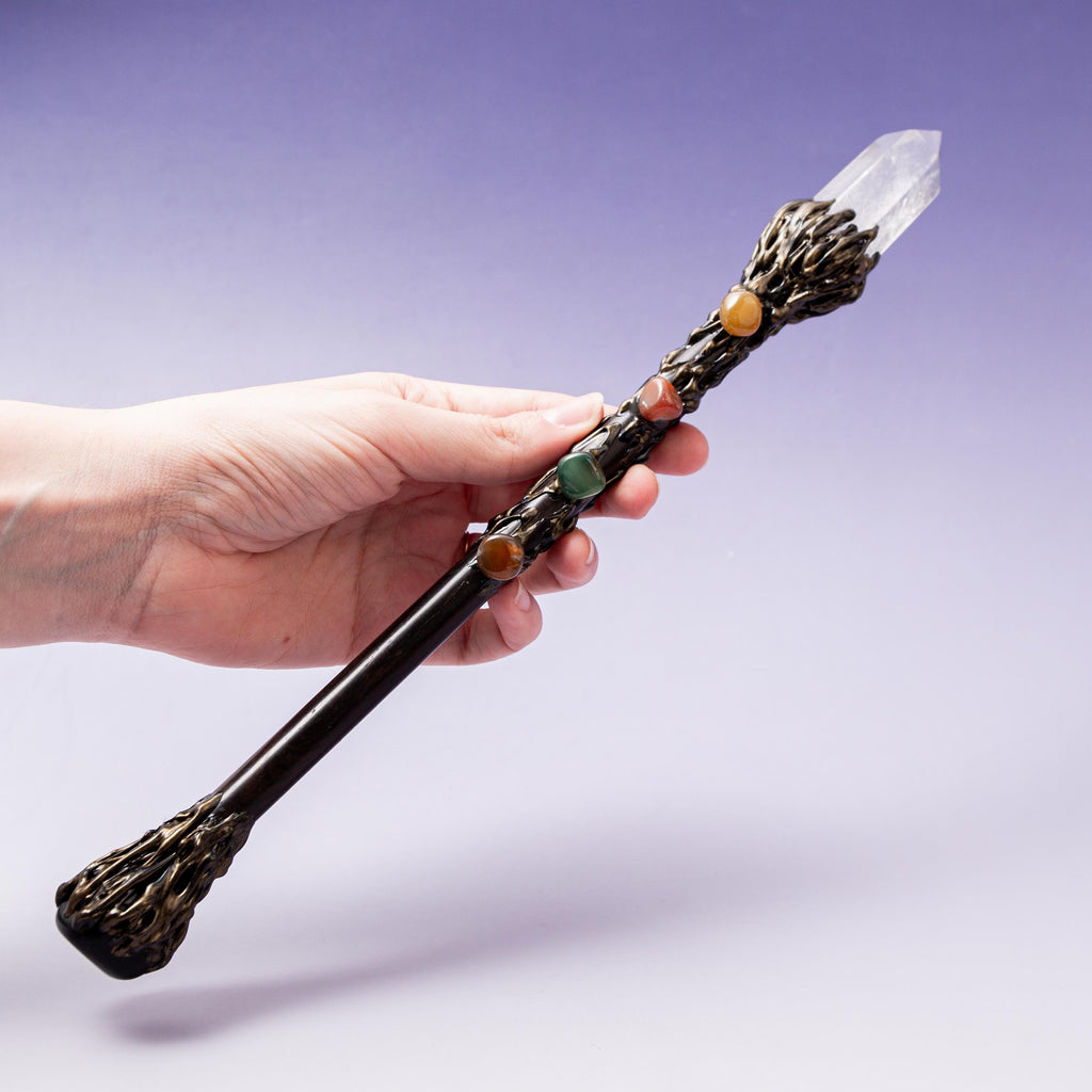 Clear Quartz Magic Wand - 31 cm 119 gr