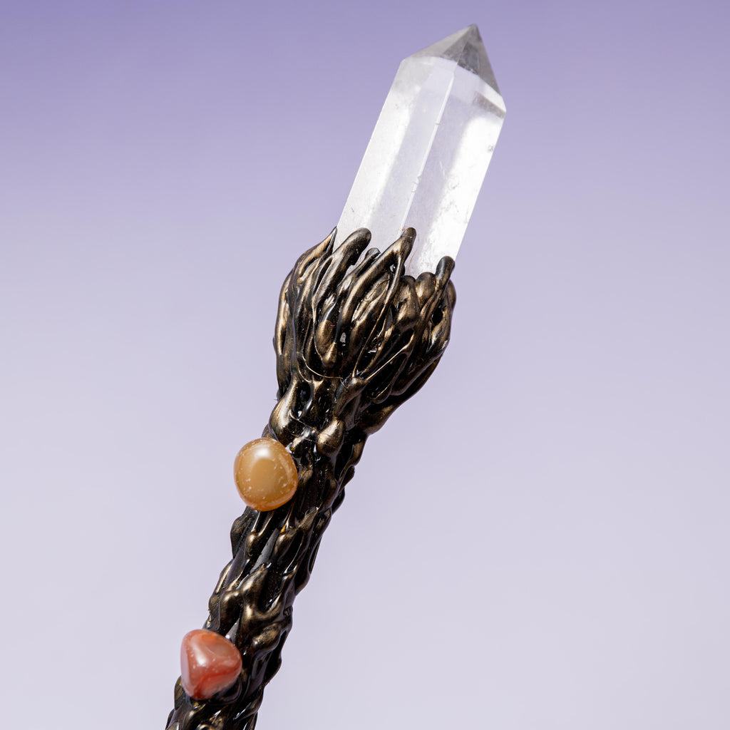 Clear Quartz Magic Wand - 31 cm 119 gr