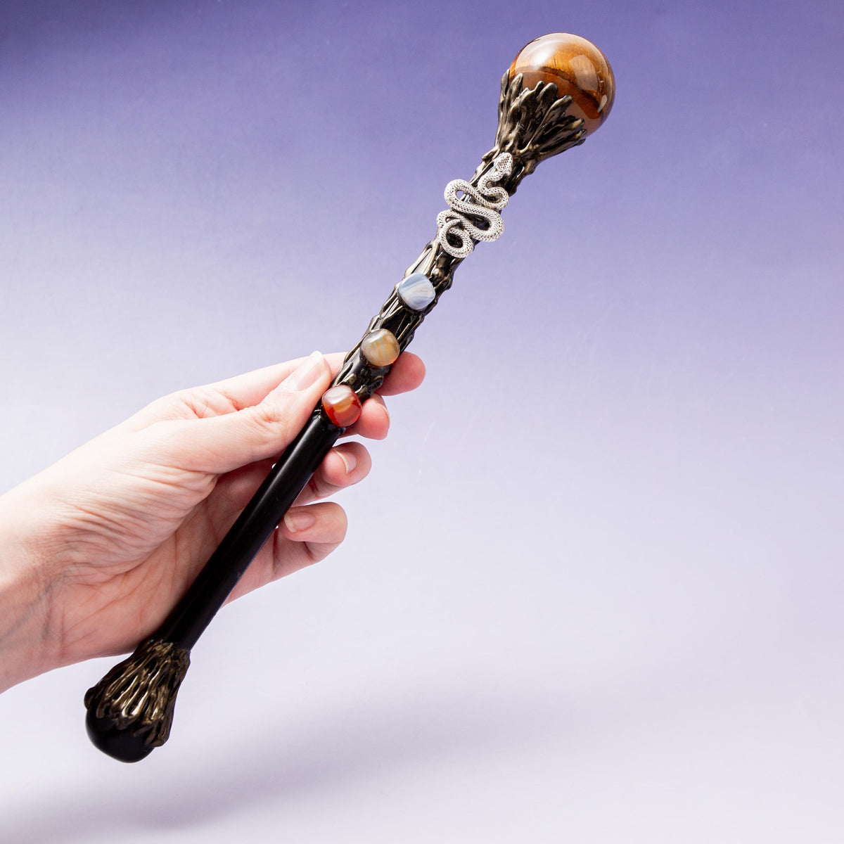 Tiger Eye Magic Wand - 30 cm 162 gr