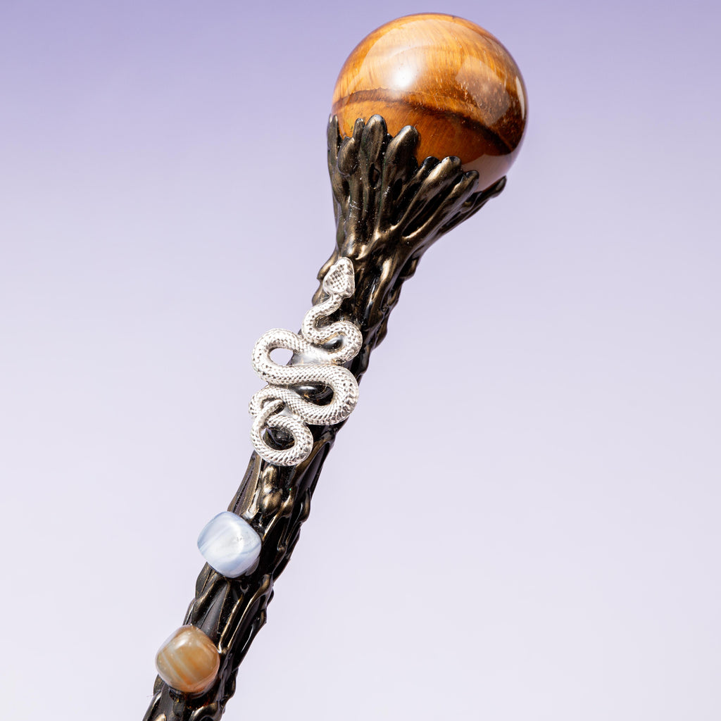 Tiger Eye Magic Wand - 30 cm 162 gr