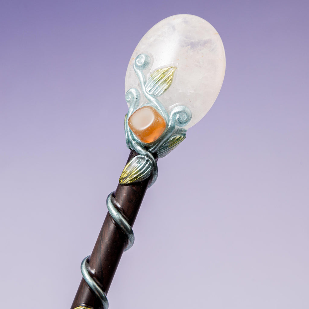 Clear Quartz Magic Wand - 25 cm 73 gr (A)
