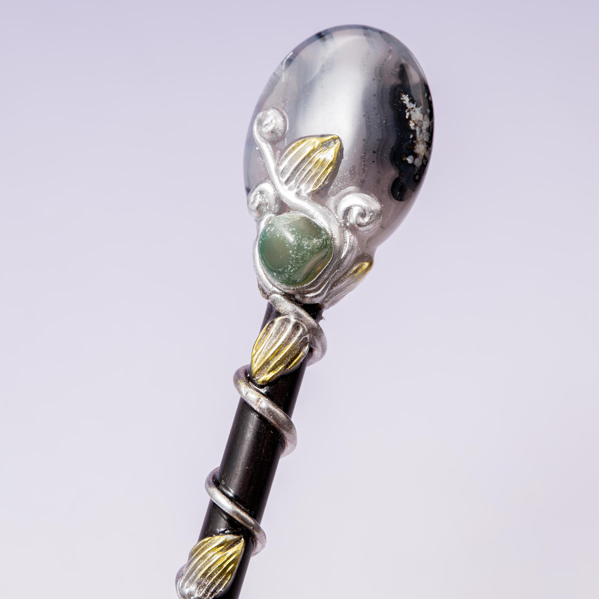 Agate Magic Wand - 25 cm 78 gr (C)