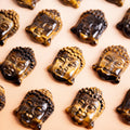 Tiger Eye Buddha Face - 3cm