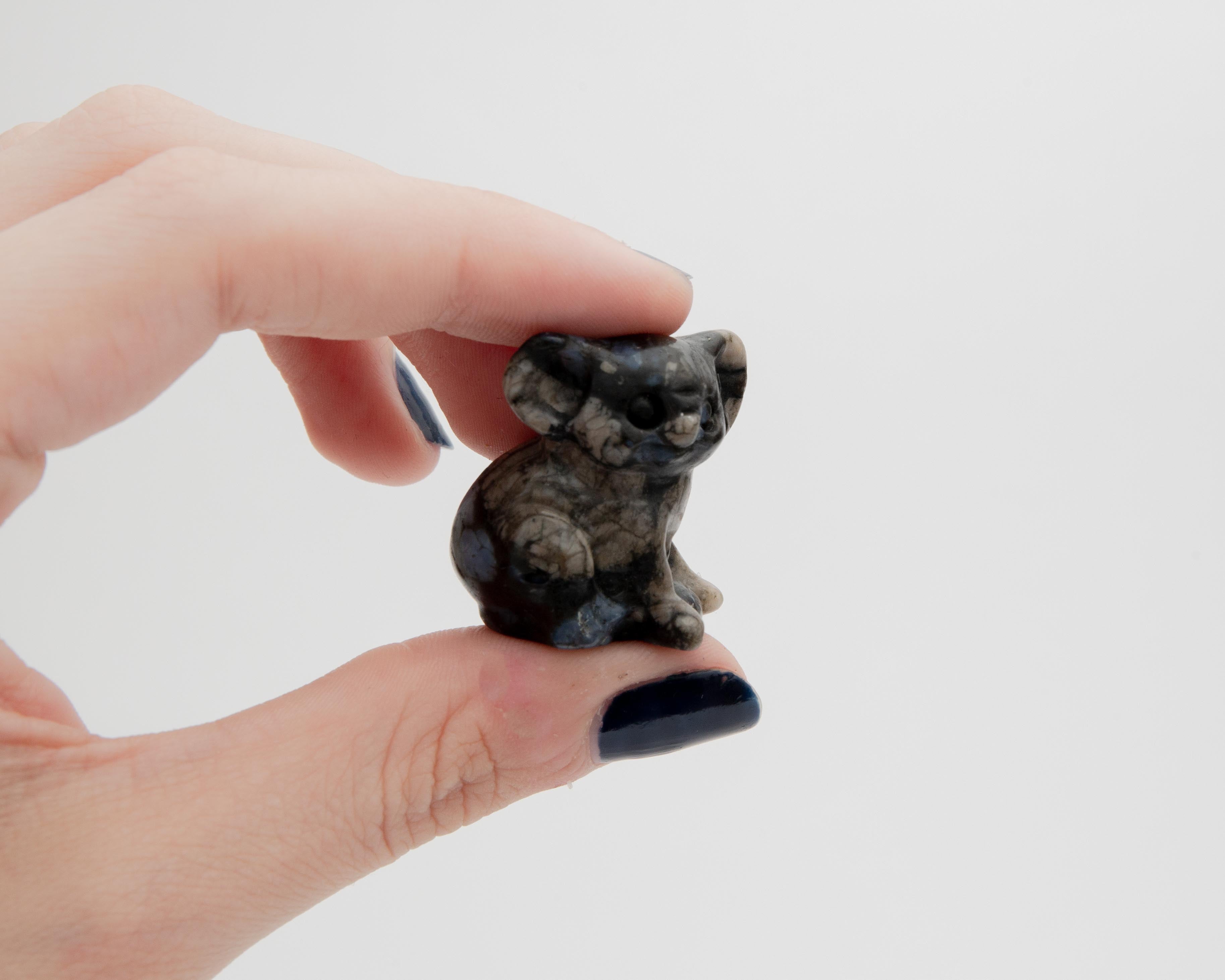 Koala – 3cm Crystal Carving