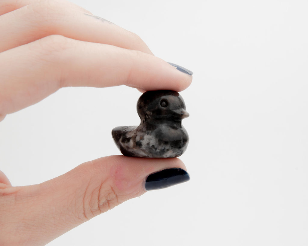 Duck– 3cm Crystal Carving
