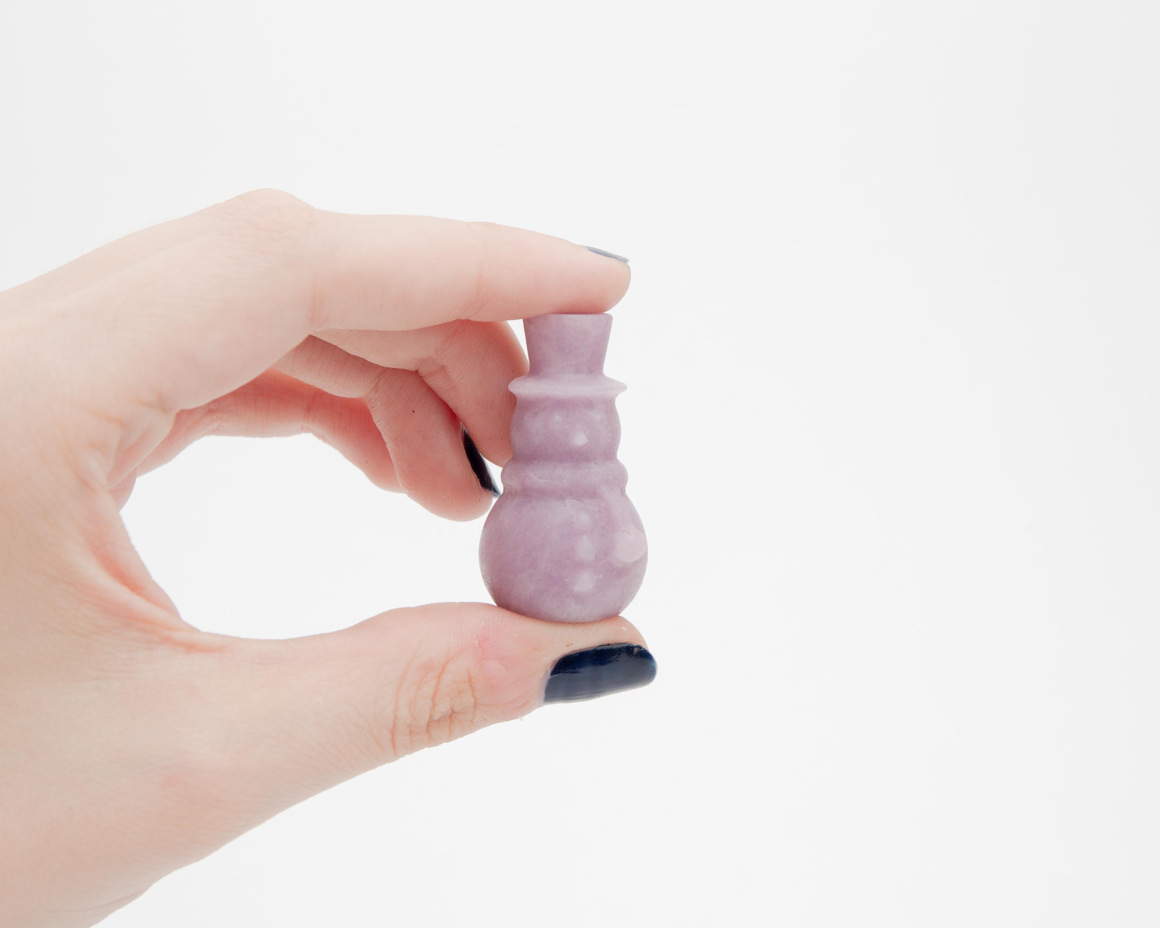 Snowman – 4cm Crystal Carving