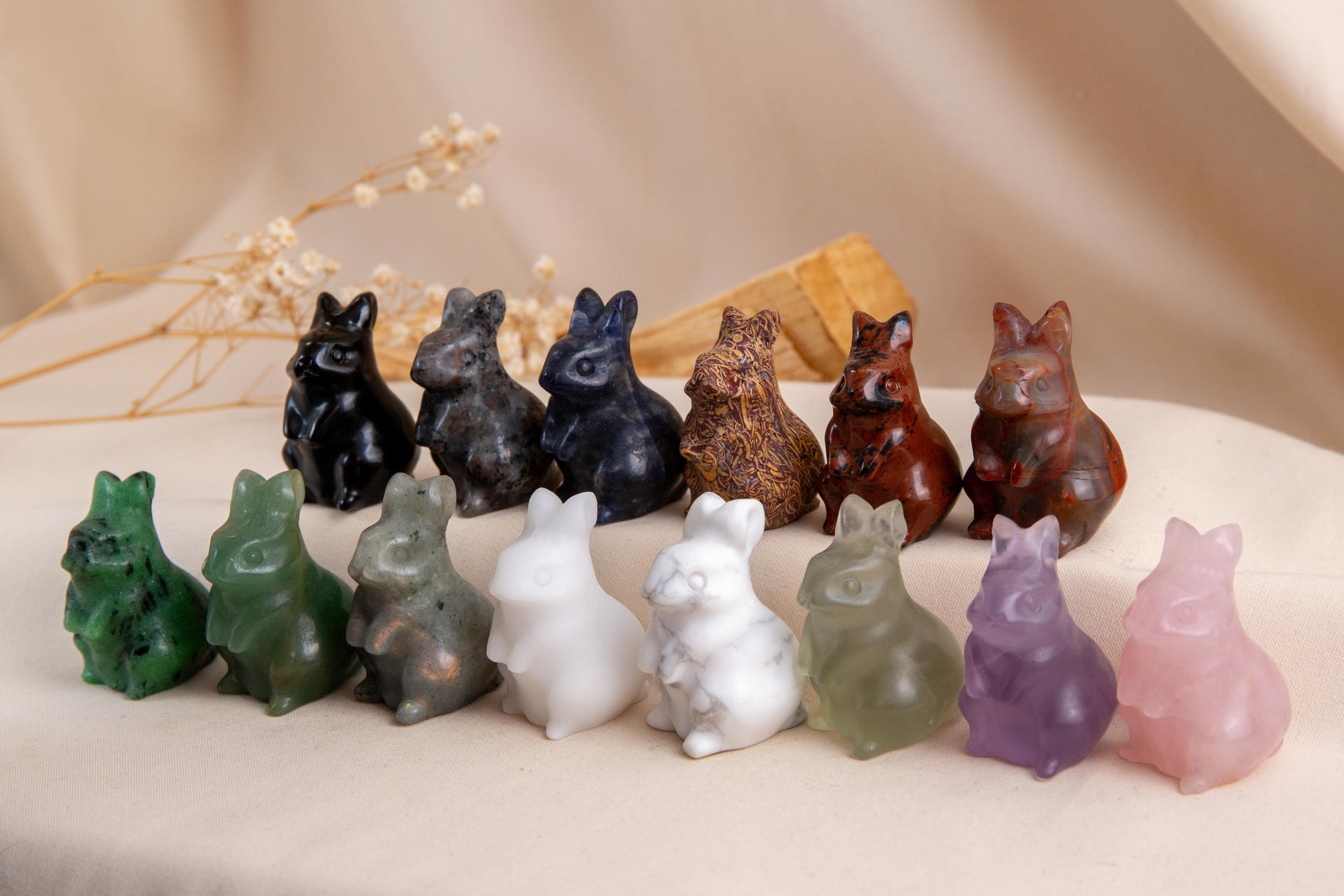 Rabbit – 3cm Crystal Carving