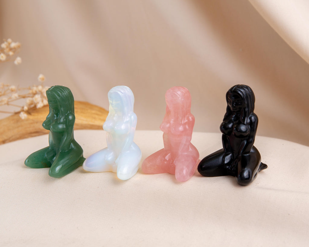Lady – 5.5cm Crystal Carving