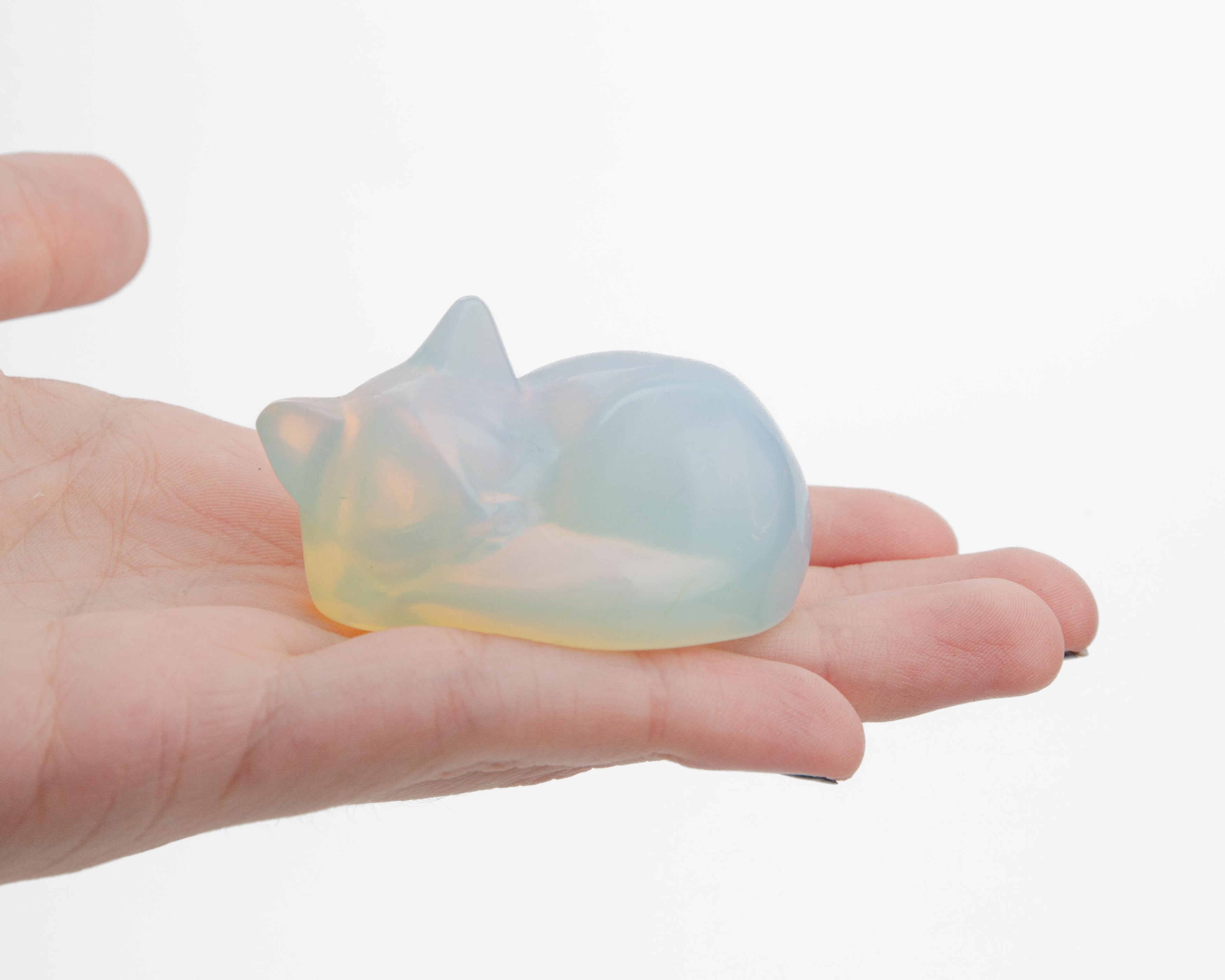 Cat– 5cm Crystal Carving