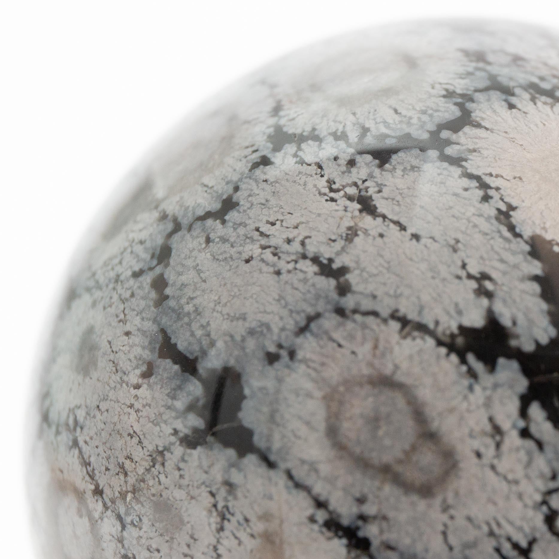 Sphere - Snowflake Obsidian