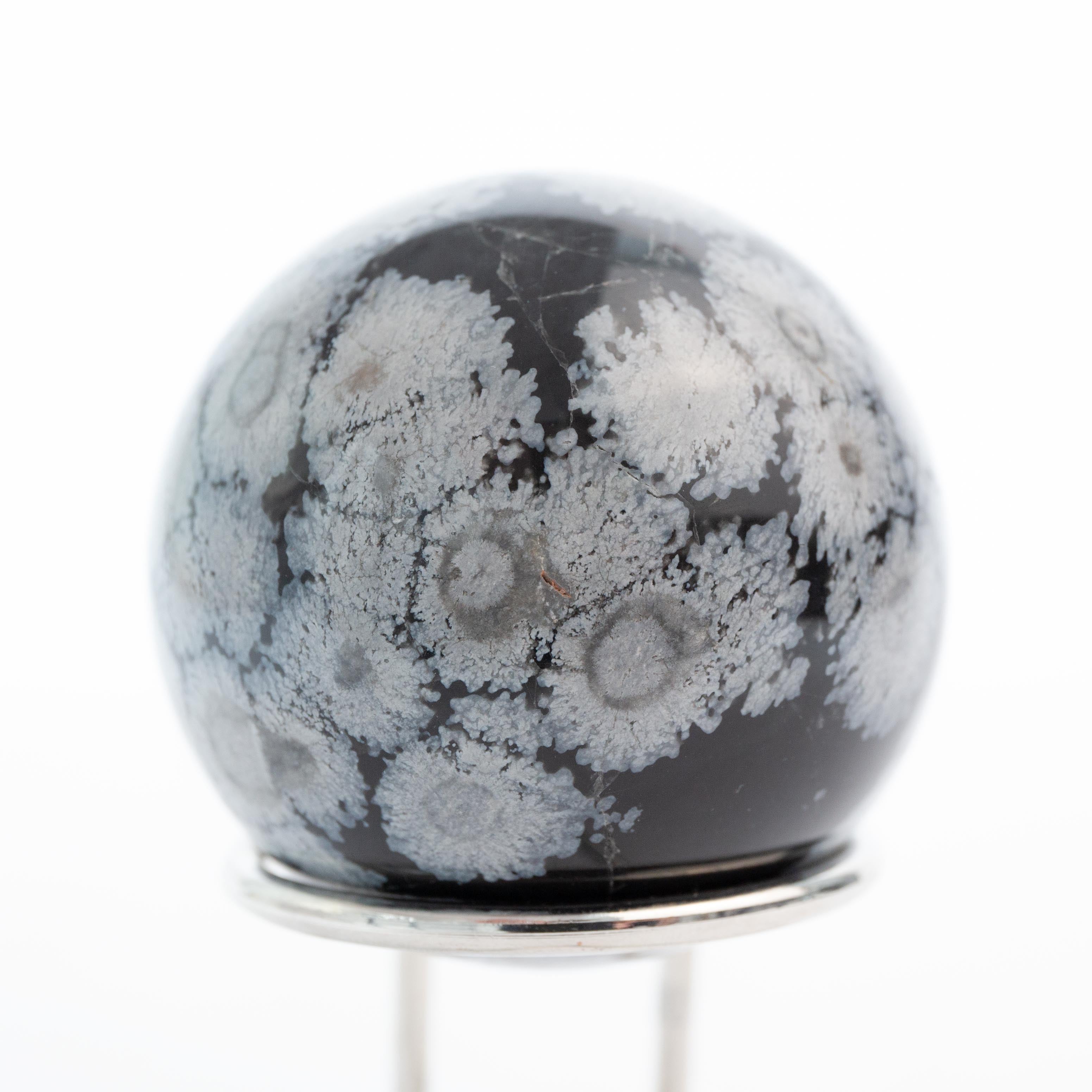 Sphere - Snowflake Obsidian