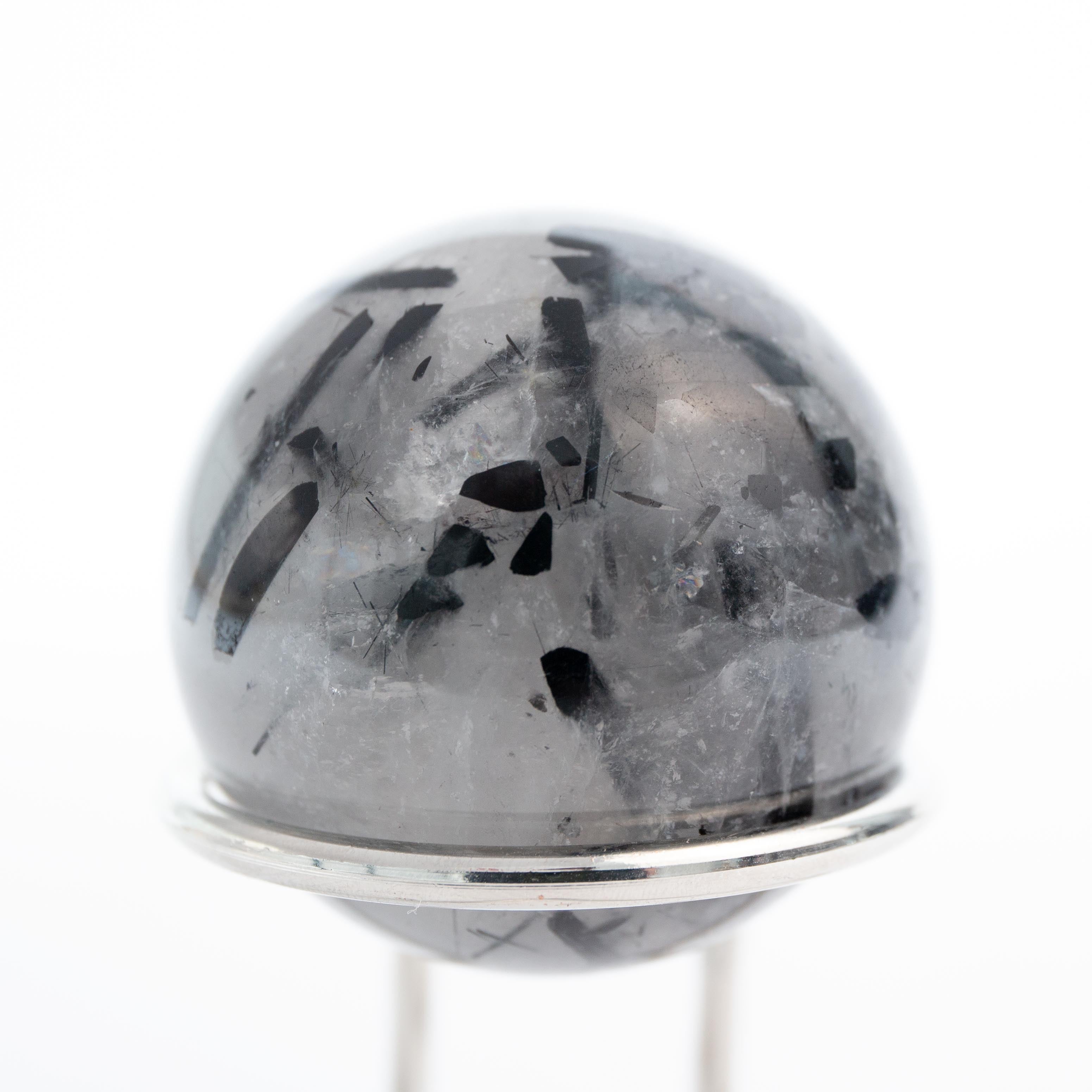 Sphere - Black Tourmaline in Quartz (Only Sphere)