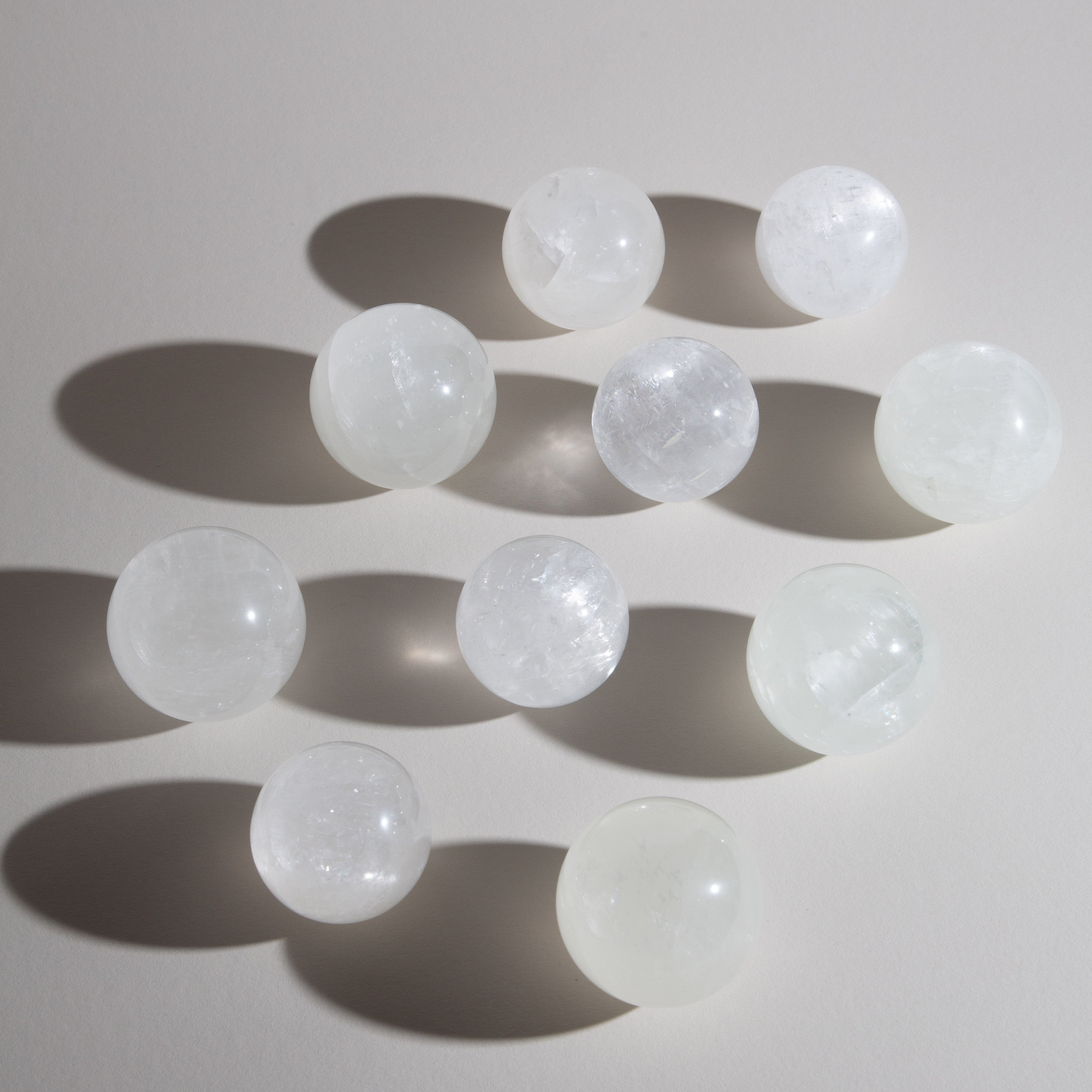 Sphere - White Calcite 40-45mm