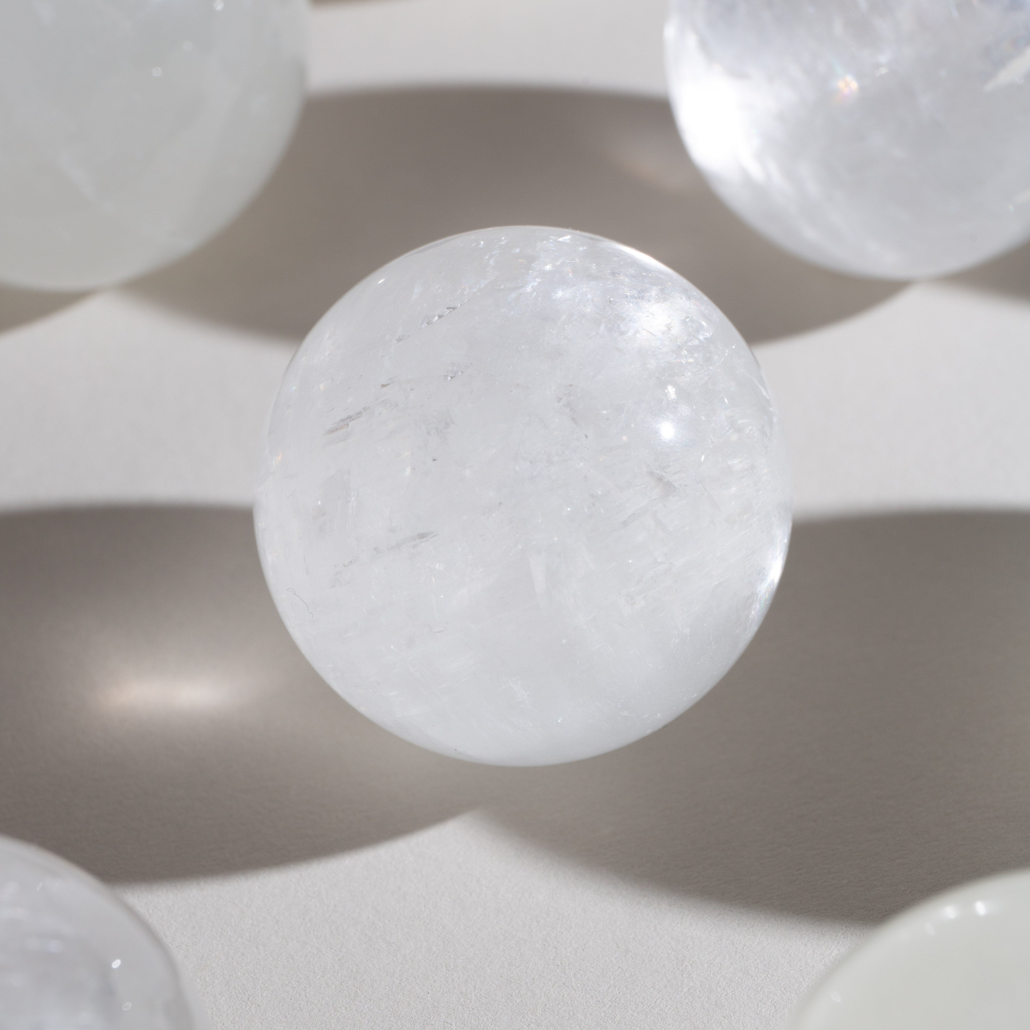Sphere - White Calcite 40-45mm