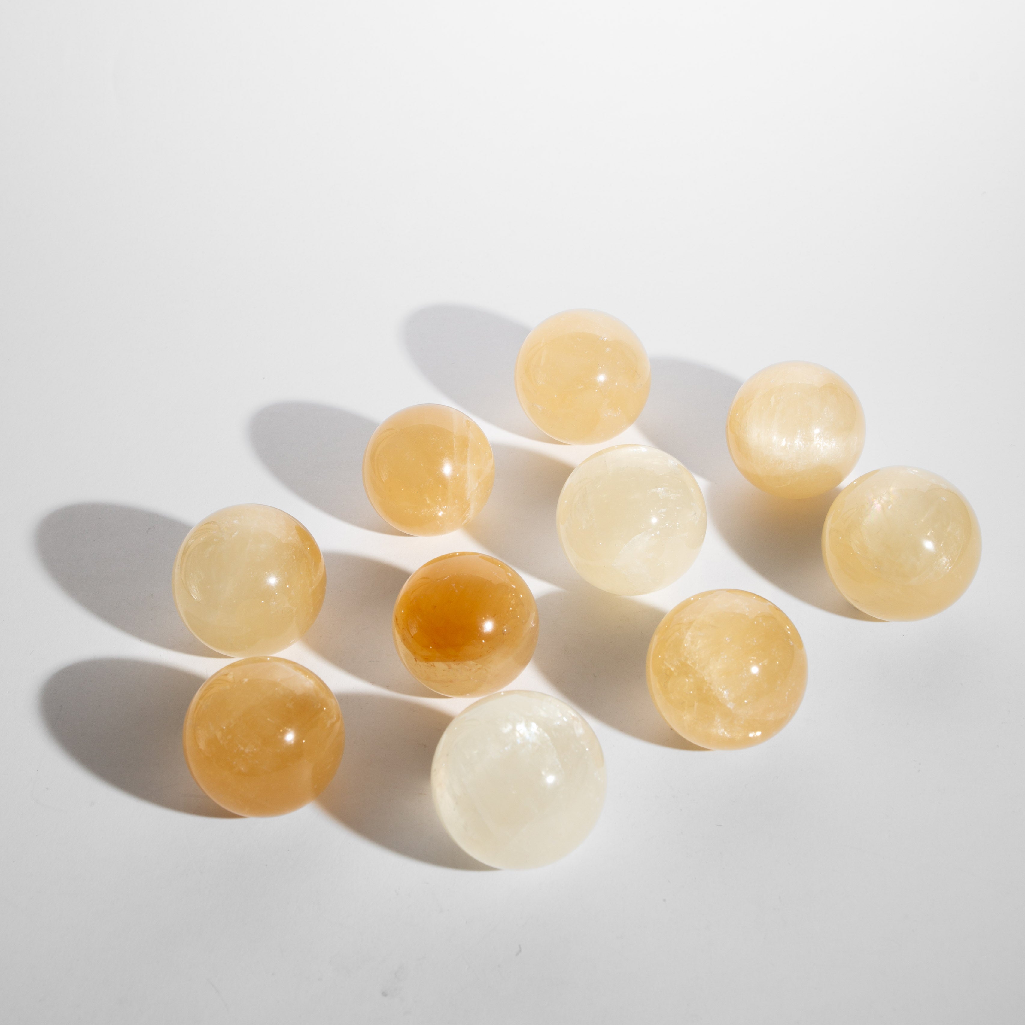 Sphere - Yellow Calcite 45-50mm