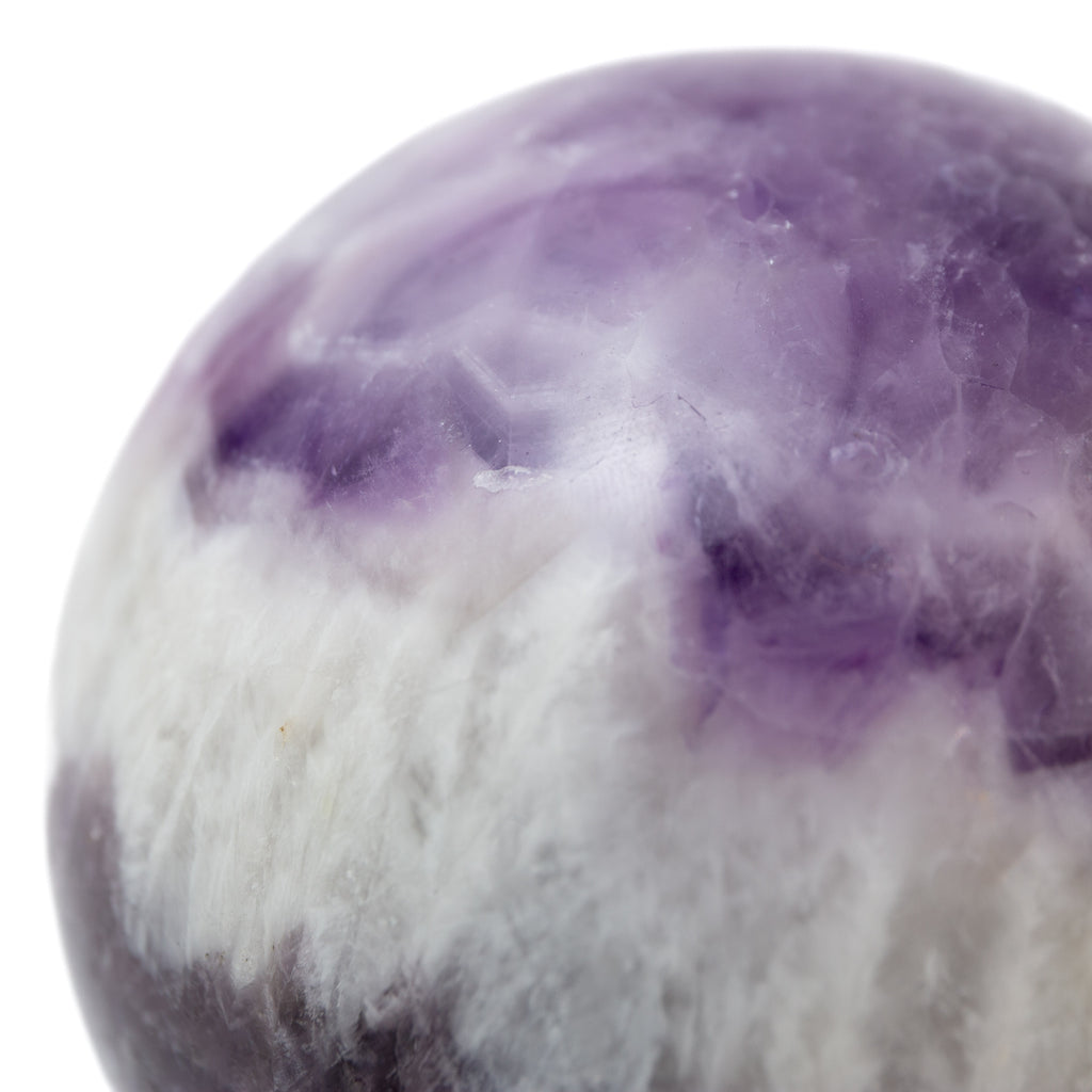 Chevron Amethyst  Sphere - 62mm