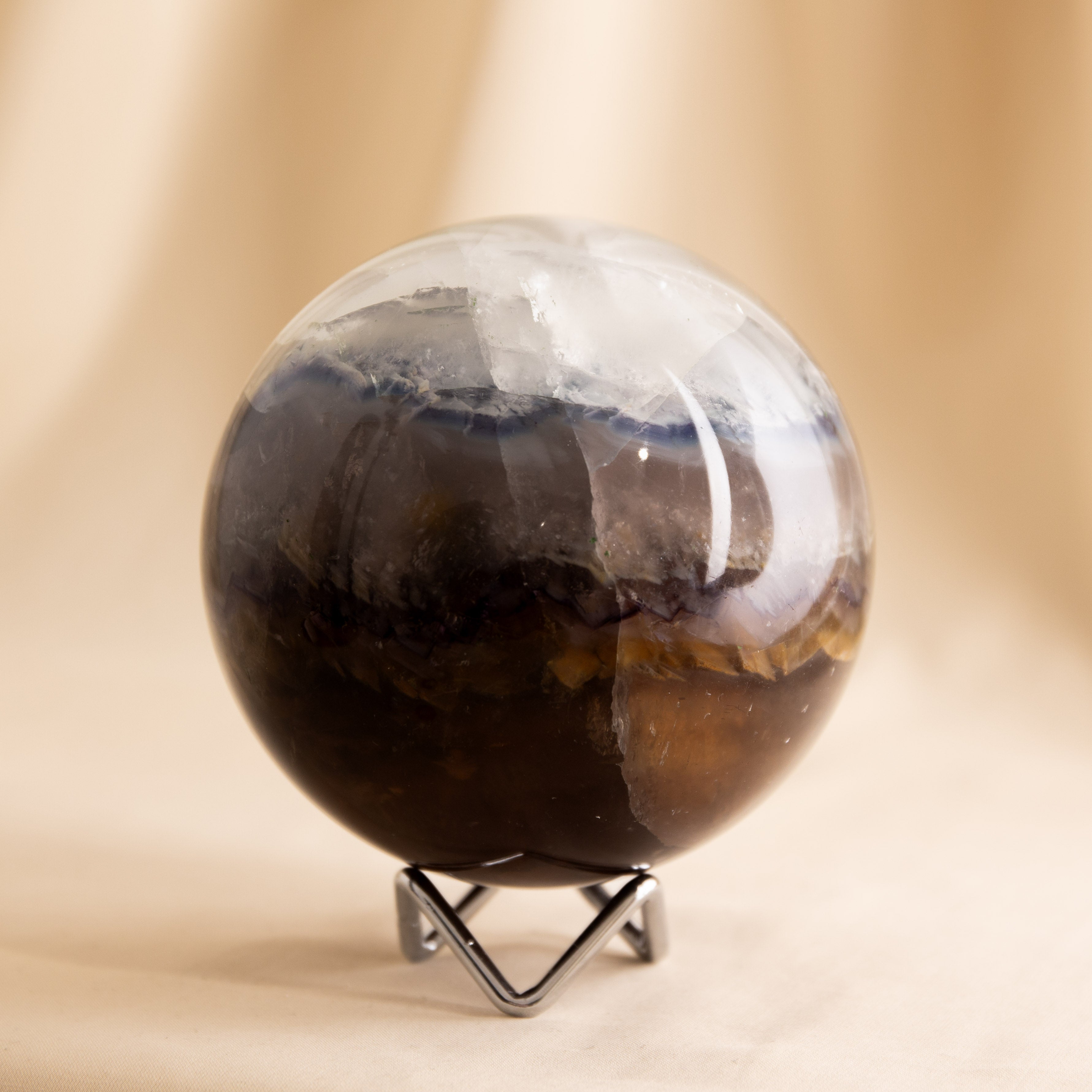 Fluorit Golyó - 105mm