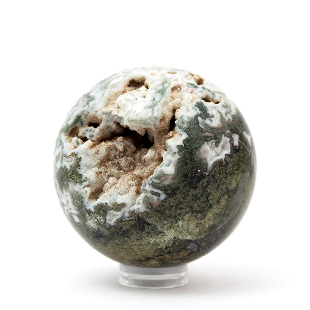 Moss Agate Sphere - 75mm