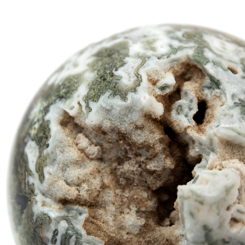 Moss Agate Sphere - 75mm