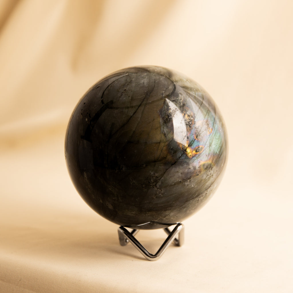 Labradorite Sphere - 102mm