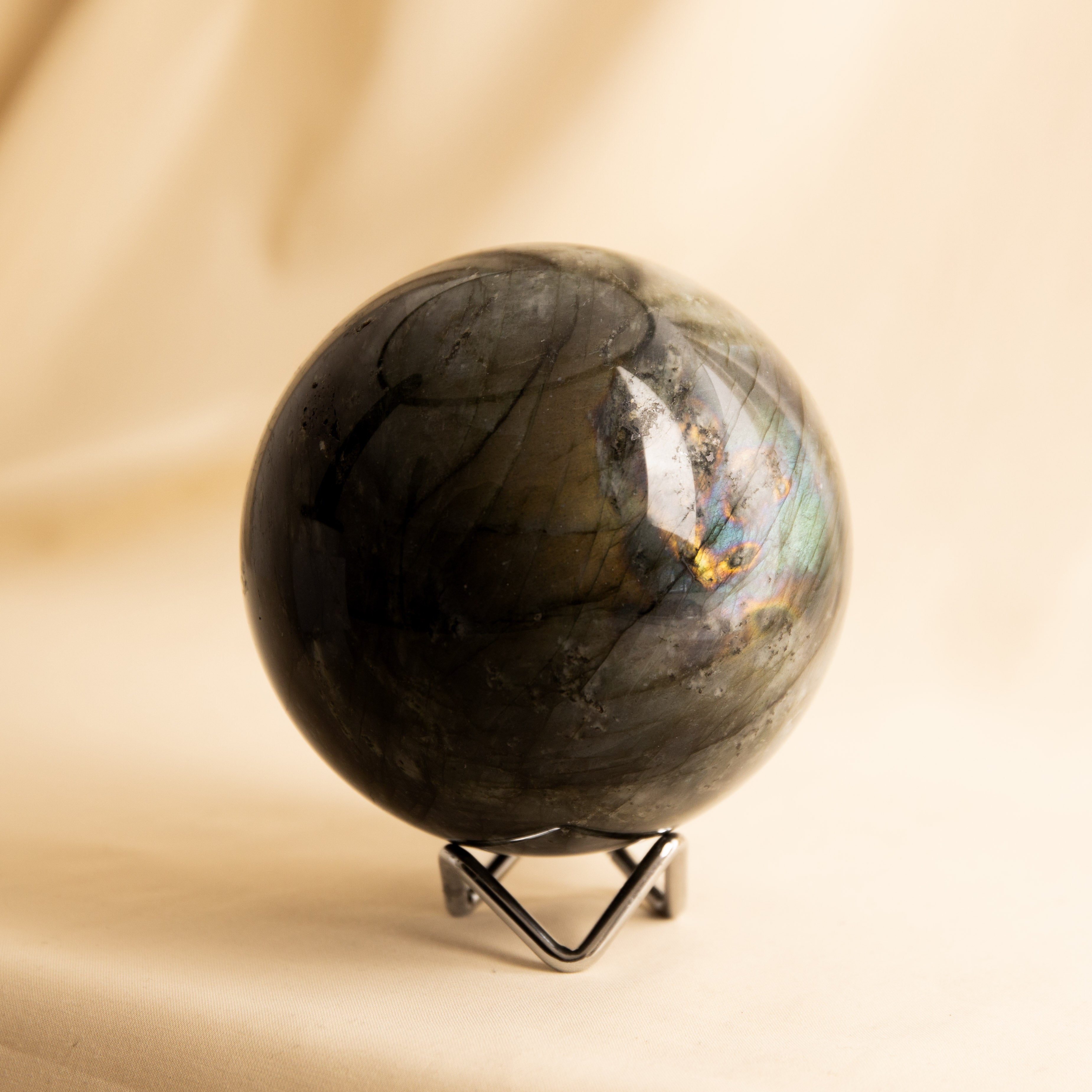 Labradorite Sphere - 102mm