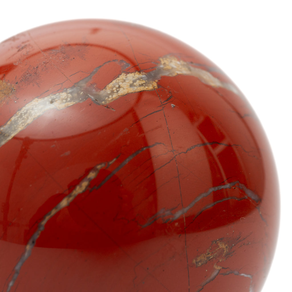 Red Jasper Sphere - 84mm