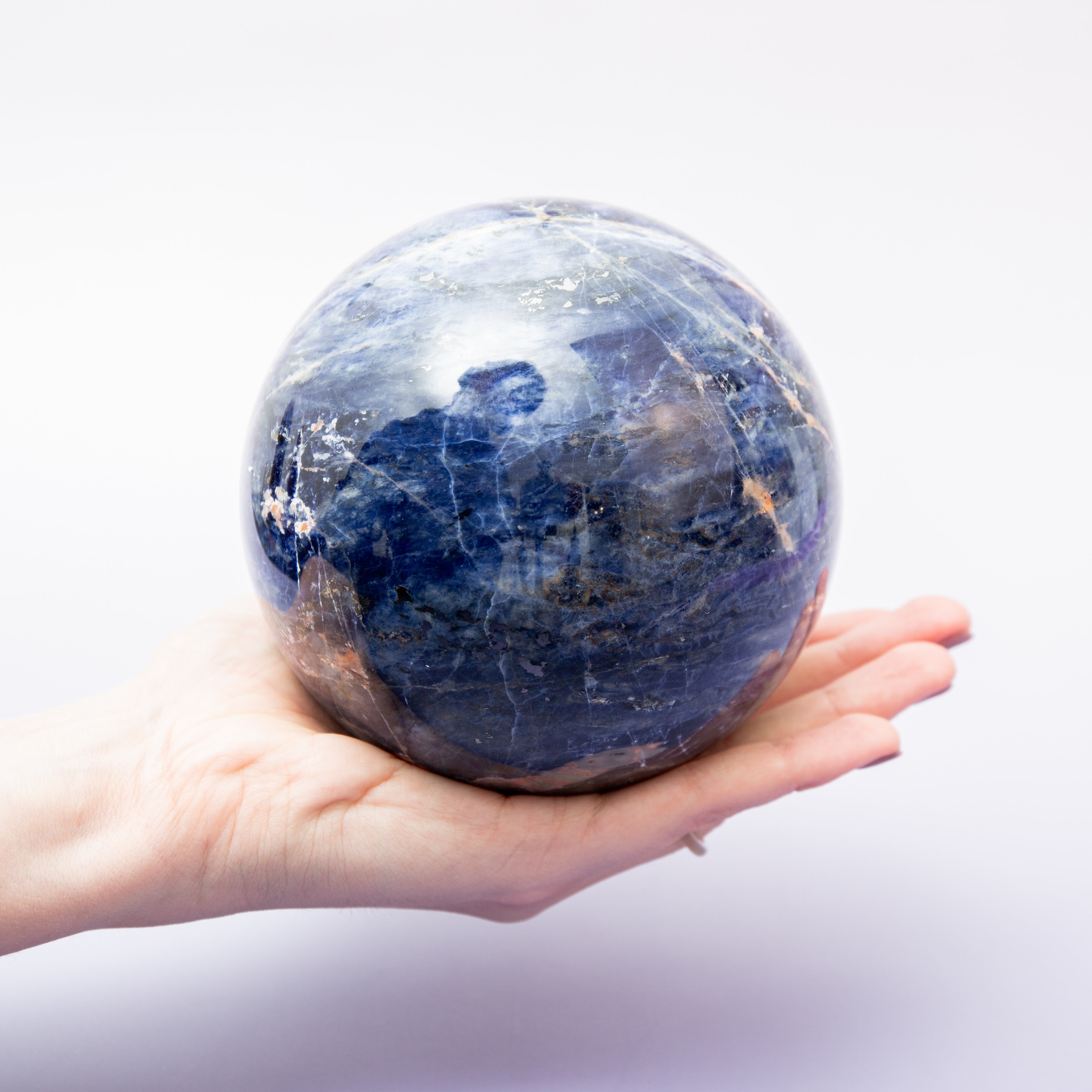 Sodalite Sphere - 115mm/1.8kg